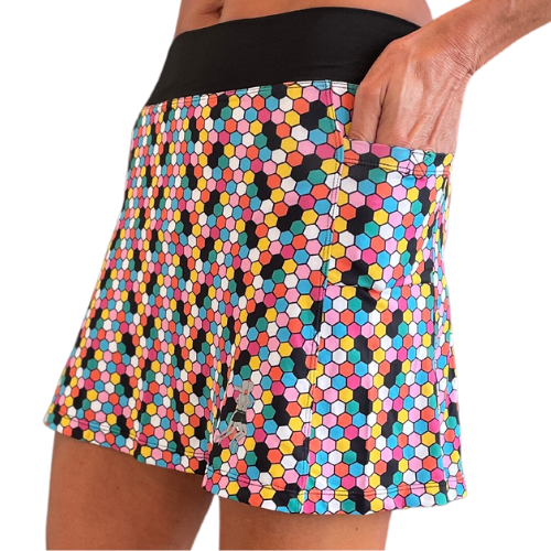 Money Print Running Skirt