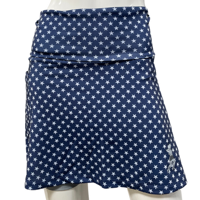 Midnight Stars Athletic Skirt Wide Waistband