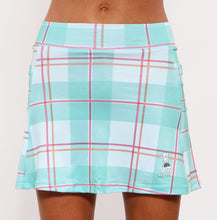 caribbean plaid athletic skirt