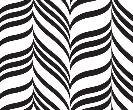 black candystripe swatch