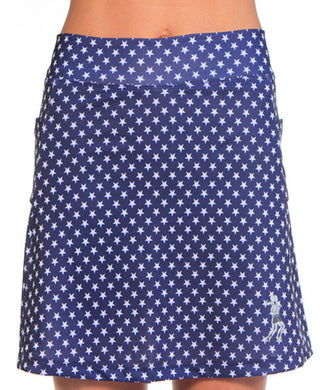 midnight stars golf skirt