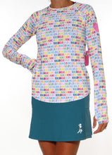 distance runlove longsleeve lagoon running skirt