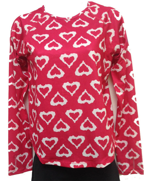 watermelon hearts runlove long sleeve