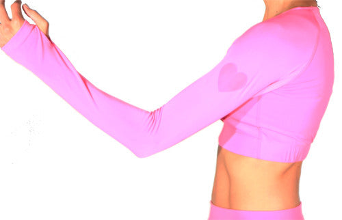 bubblegum crop top