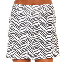 Black and White Candystripe Mini Athletic Skirt (girls size 6-10)