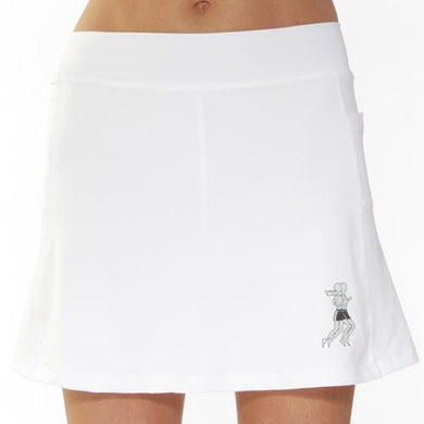 White Mini Athletic Skirt (girls size 6-10)