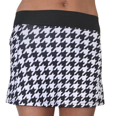 Houndstooth Running Skirt