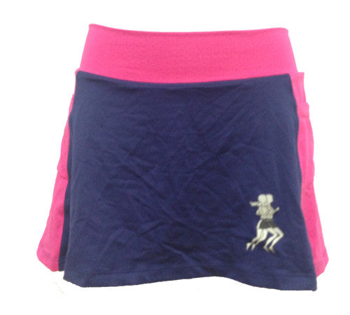 midnight pink running skirt