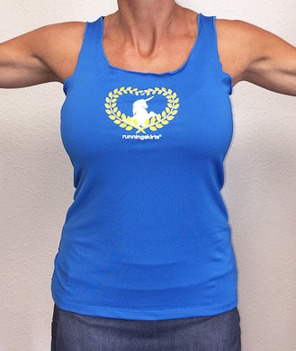 cobalt blue unicorn love sporttank