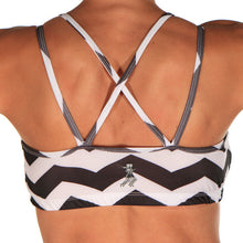 chevrun strappy sports bra back