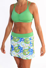 white paisley running skirt