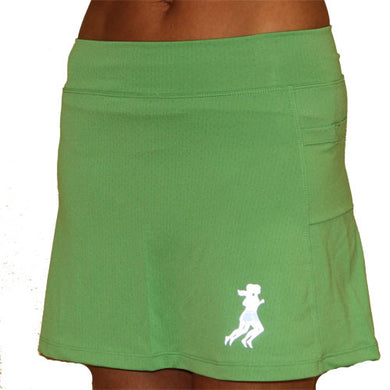 ultra swift running skirt clover green