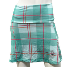 Caribbean Plaid Athletic Skirt