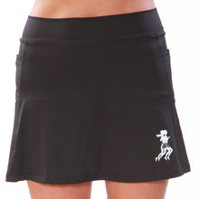 Black Athletic Skirt Front