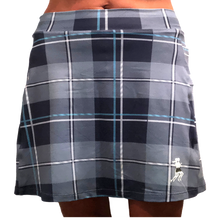 Blue Plaid Athletic Skirt