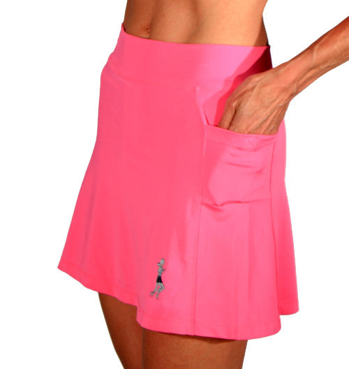 Bubblegum pink running skirt RunningSkirts