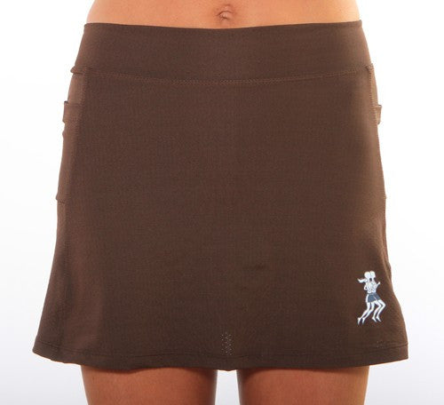 chocolate athletic skirt size6