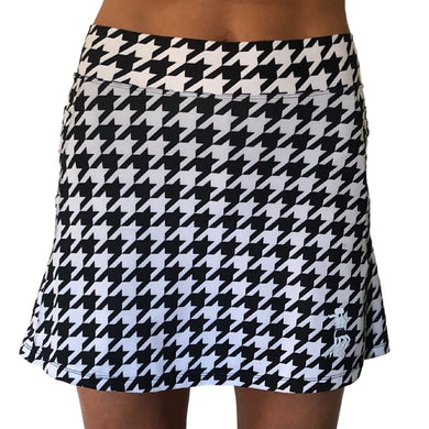 Houndstooth Athletic Skirt