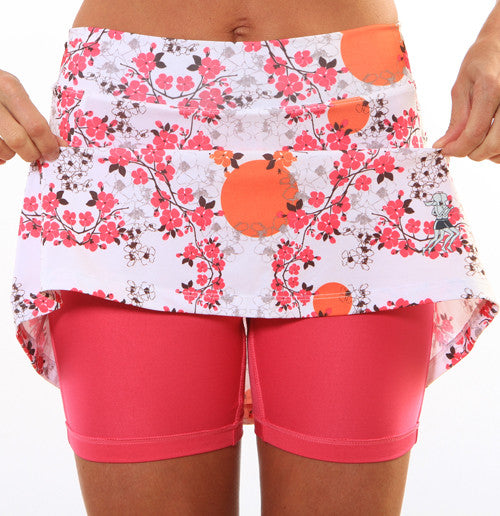 Pink Blossom athletic skirt – RunningSkirts