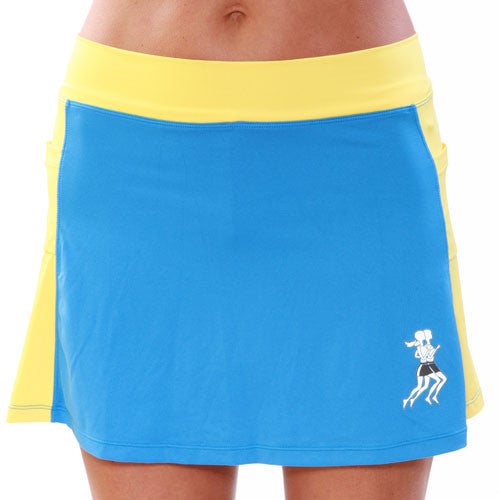 Surf Gold Athletic Skirt front