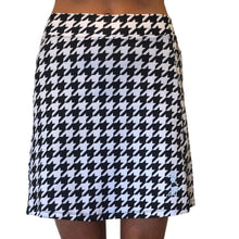 Houndstooth Athletic Skirt 2" Longer Length