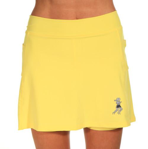 Citron Yellow Mini Athletic Skirt (girls size 6-10)