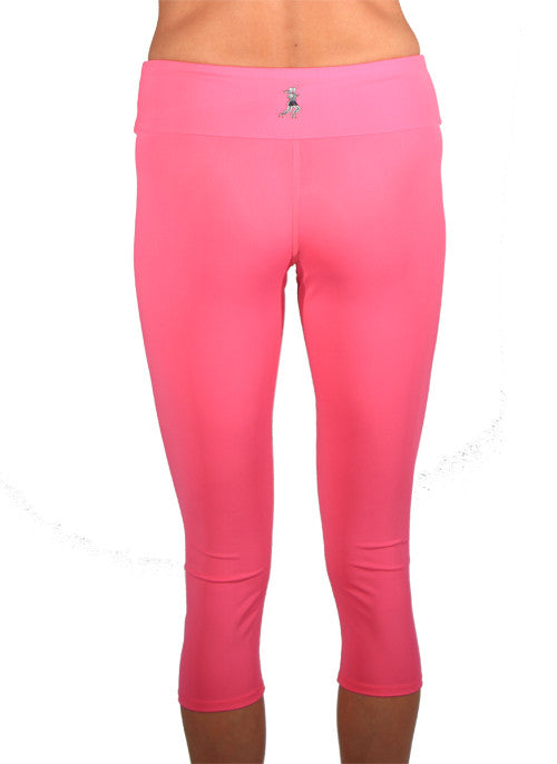 Bubblegum Pink Running Capri Tight – RunningSkirts