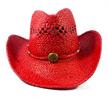 Ruby Red Cowgirl Hat