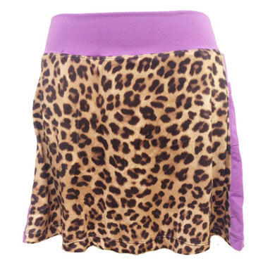 cheetah purple running skirt