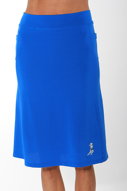 cobalt blue spirit athletic skirt