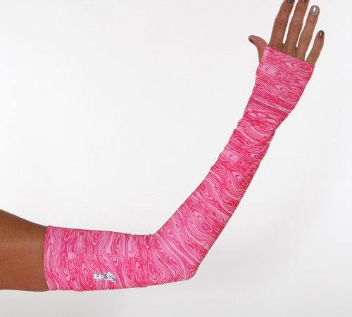 pink treehugger compression sleeve