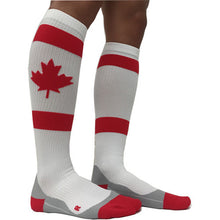 maple leaf canadian flag compression socks