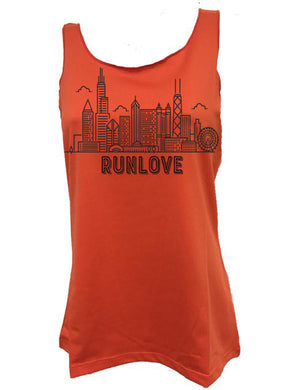 Mandarin Urban Run Love Sport Tank