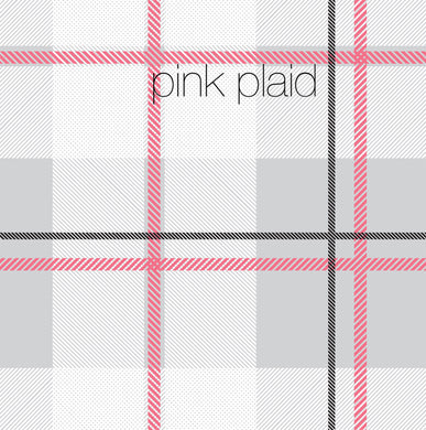 pink plaid swatch