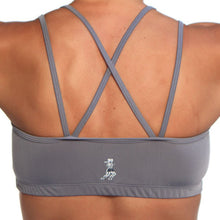 grey strappy top back