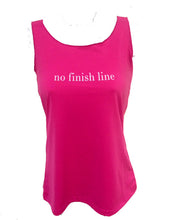 no finish line sport tank cerise pink