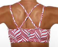 red candy strappy top back
