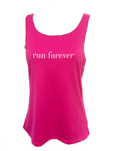 run forever sport tank cerise pink