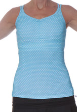 azure dot strappy tank