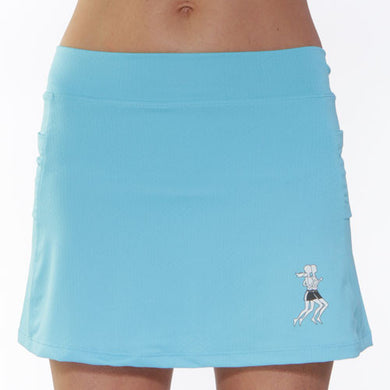 ultra running skirt azure blue